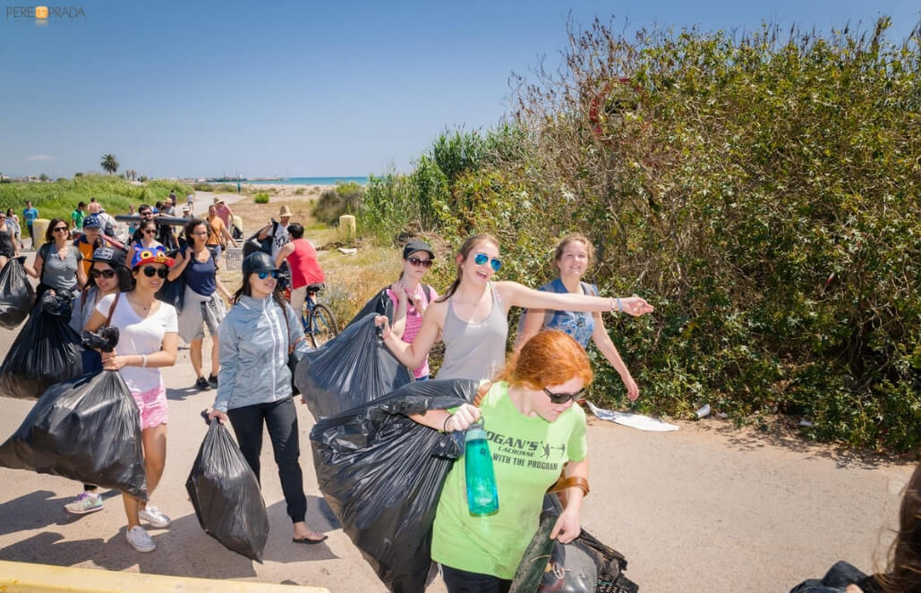 Beach Cleanup at Coast and Marine Conservation in Denia Program