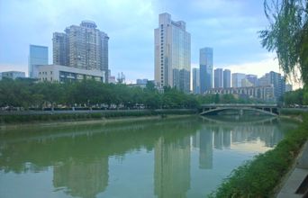 Volunteer in China - River in Chengdu