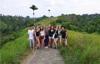 Volunteer in Indonesia - Through The Rice Fields