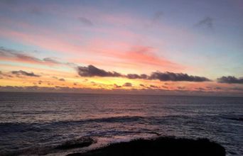 Sunset at Truman Tack Beach