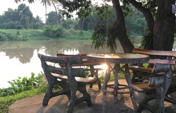 Lovely Spot For Dinner After A Hard Day's Work