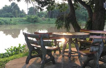 Lovely Spot For Dinner After A Hard Day's Work